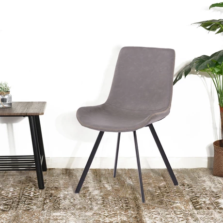 Pack 4 Sillas de Comedor Charly Gris