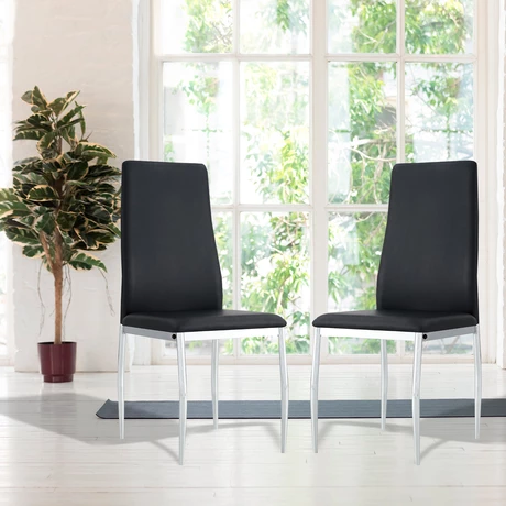 Pack 4 Sillas de Comedor Medellin Negro