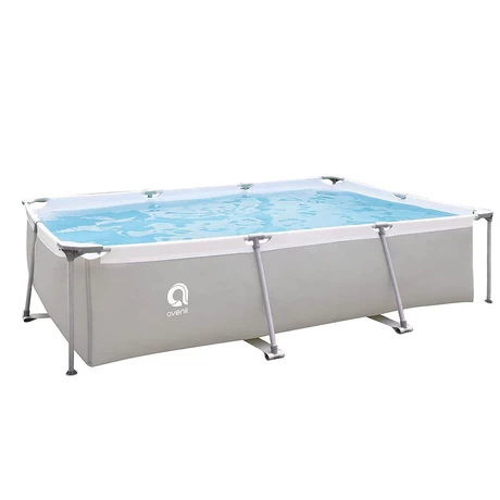 Piscina Estructural 3701 Litros 65x207x300 cm Gris