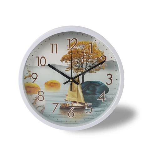 Reloj Decorativo Pared  Diseño 30 cm blanco