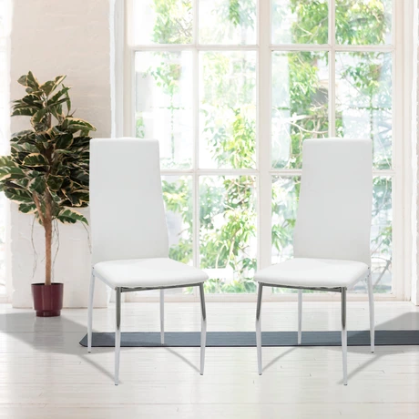 Pack 4 Sillas de Comedor Medellin Blanco