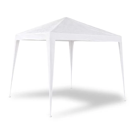 Toldo de Terraza 3x3 m Plegable PE Blanco