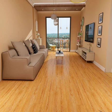 Piso SPC Roble Natural Click 5+1 mm / 180mmx1220mm