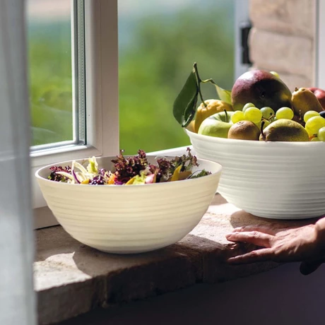 Bowl 2 Lt Hilly Blanco