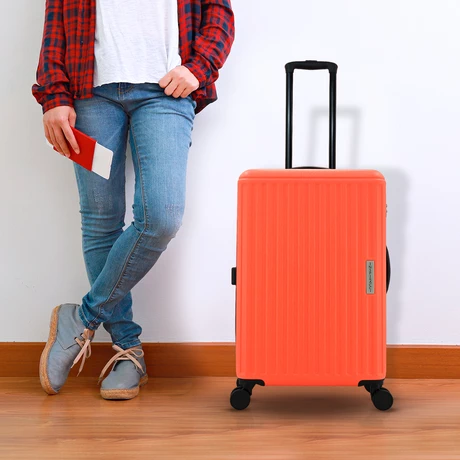 Set de 3 Maletas Rígidas Misuri Naranjo