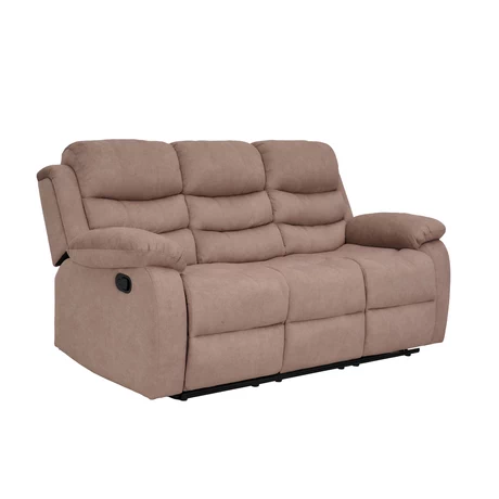 Berger Sofá reclinable Bilbao 3 cuerpos Café - vista alternativa