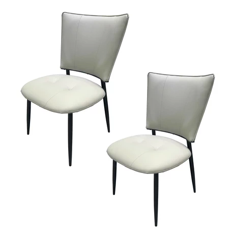 Pack 2 Silla Comedor Luminae Blanco