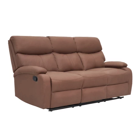 Berger Sofá reclinable Milan 3 cuerpos Café - vista alternativa
