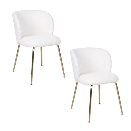 Pack 2 Sillas de Comedor Sitka Blanco