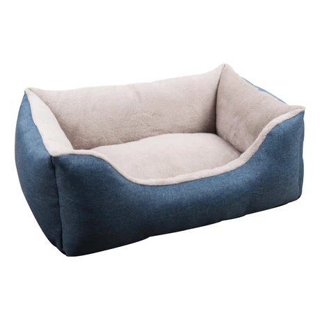 Cama Mascotas Rectangular M Azul