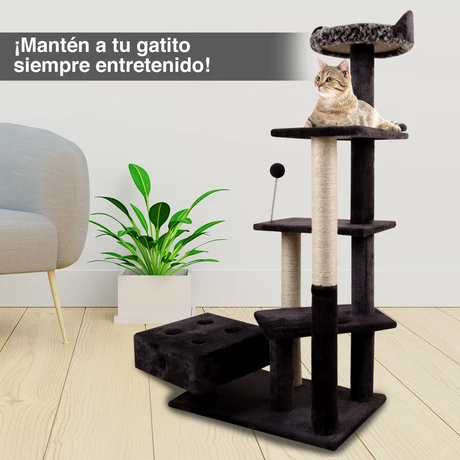 Torre Rascador Interactivo Gris
