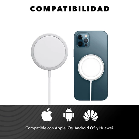 Cargador Inalámbrico 15W Magsafe Samsung Apple