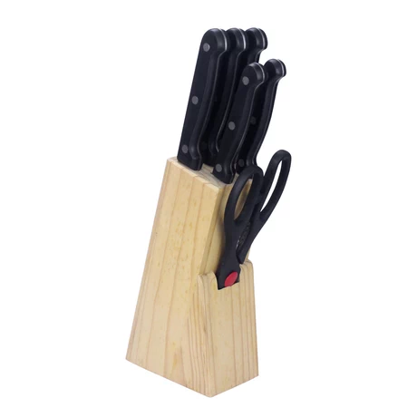 Set de cuchillos 6 piezas acero inoxidable - vista alternativa