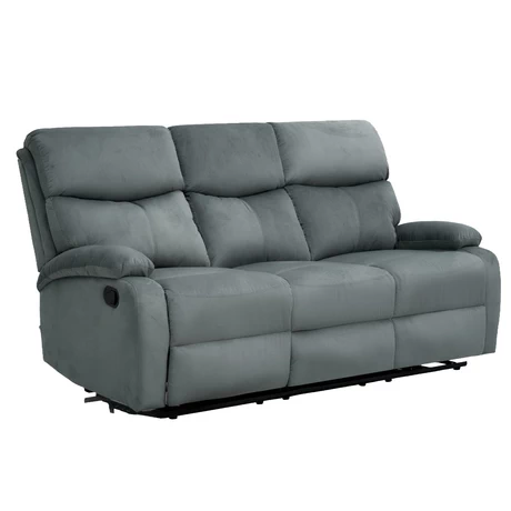 Berger Sofá reclinable Milan 3 cuerpos Gris - vista alternativa