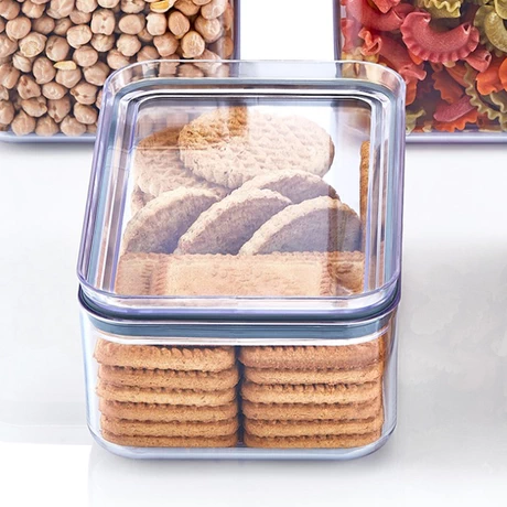 Canister Contenedor Hermético 0,75Lt Crystal Rectangle