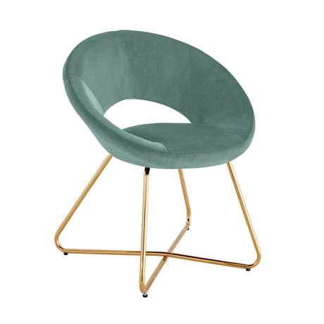 Sitial Poltrona Terciopelo Filippo Celeste