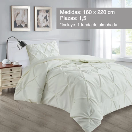 Cobertor Amanda 1.5 Pl Blanco