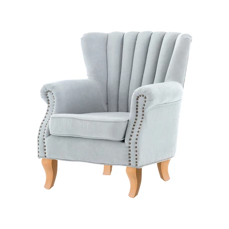 Poltrona de Lino Gris