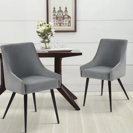 Pack 2 Sillas Comedor Jean Gris