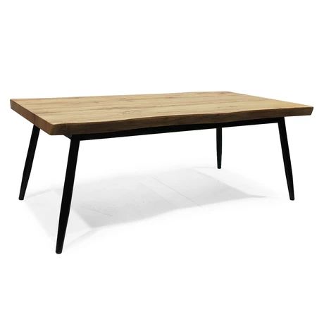 Mesa de centro 40x60x120 Metal Madera