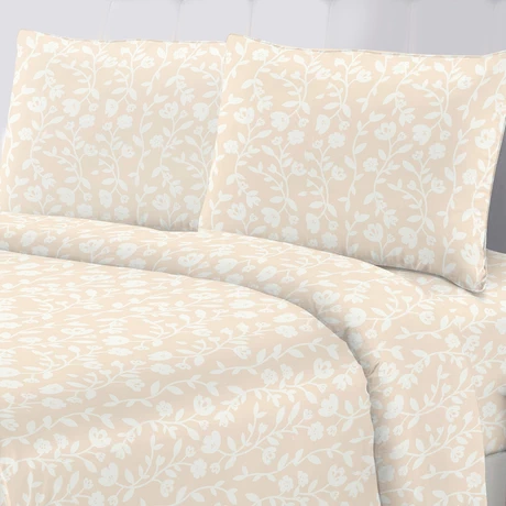 Juego de Sábanas de Microfibra 2 Plazas Flores