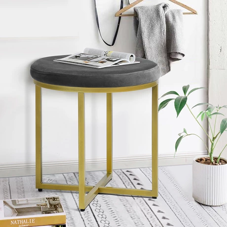 Ottoman Pouf Daisy Gris
