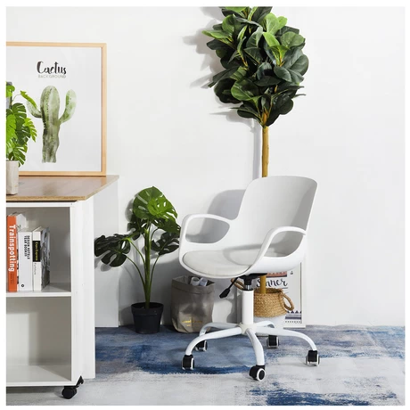 Silla de Oficina Diseño Apoya Brazos - Blanco - vista alternativa
