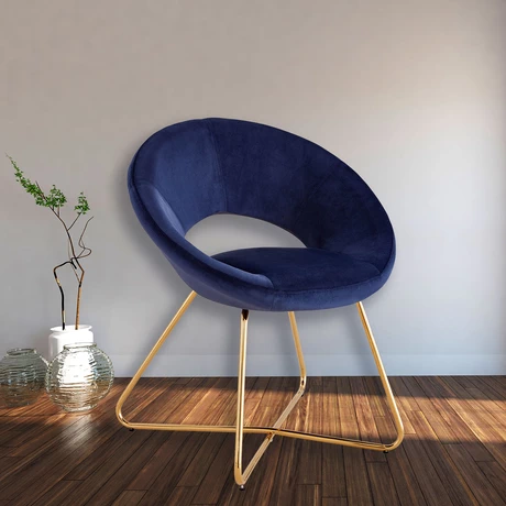 Sitial Poltrona Terciopelo Filippo Azul