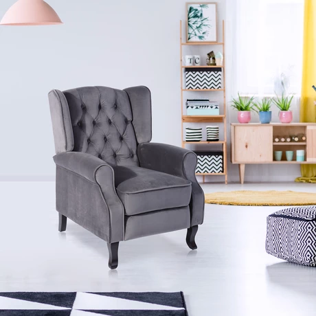 Poltrona Reina Victoria Gris