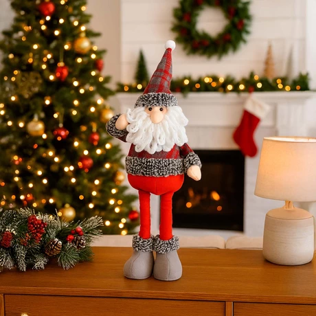 Muñeco de Navidad 50 cm Rojo