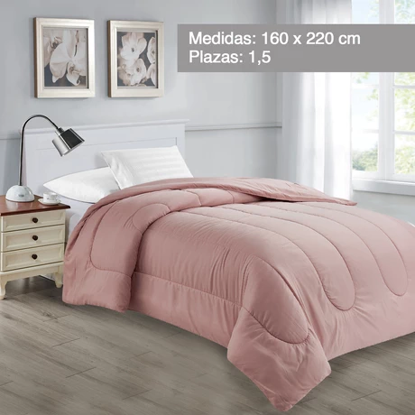 Plumón Liso Florencia 1.5 Pl Rosa