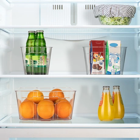 Contenedor Organizador Refrigerador M Clear