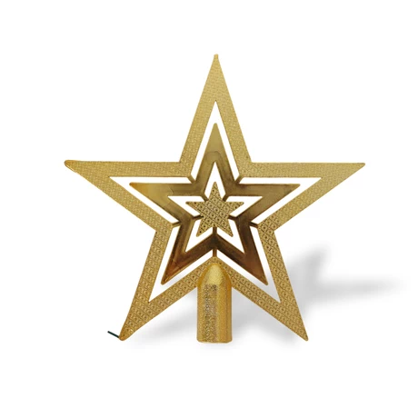 Estrella Navidad Dorada Dorado