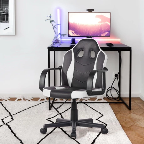 Silla Gamer Altura Ajustable Thunder Blanco