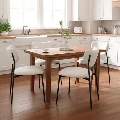 Pack 2 Sillas de Comedor Oslo Beige