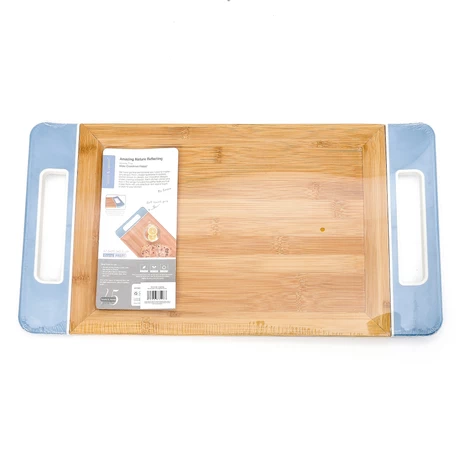 Bandeja Para Servir Rectangular Bambú Madera
