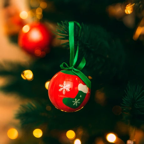 Set 6 Esferas Navidad Multicolor