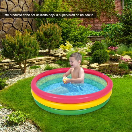 Piscina Infantil Redonda 95 L 22x100 cm Multicolor