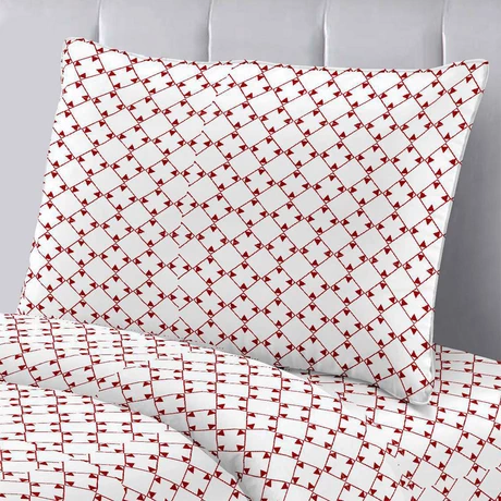 Juego de Sábanas Microfibra 1,5 Plaza Mosaico