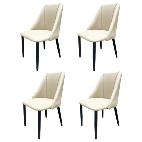Pack 4 Silla Comedor Eleganza Beige
