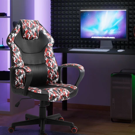 Silla Gamer Legend Pro Altura Ajustable Rojo