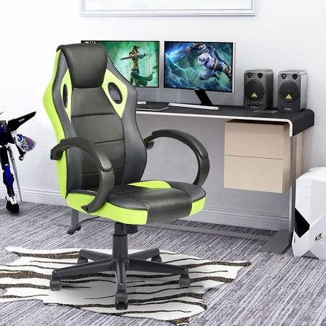 Silla Gamer Pu Ergonómica Escritorio Tunney Verde