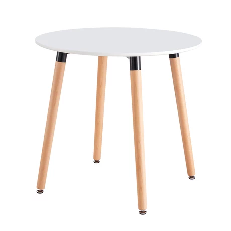 Mesa de Comedor Redonda Emily Blanco