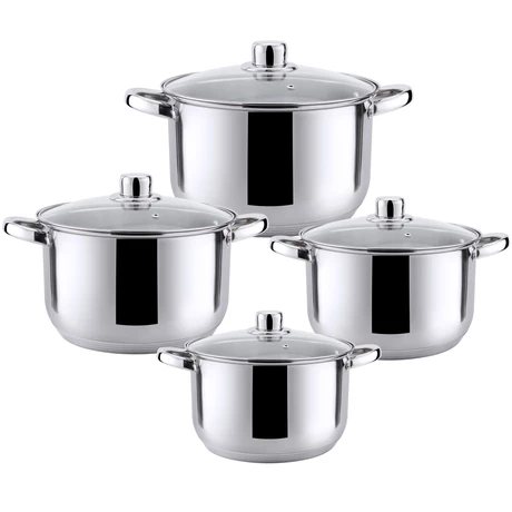 Set Baterías 8 Piezas Acero Inoxidable Bremen Gri