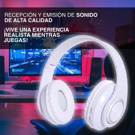 Audífonos Headphones BT B39 Blanco