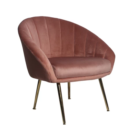 Sitial de Terciopelo Edulis Rosa