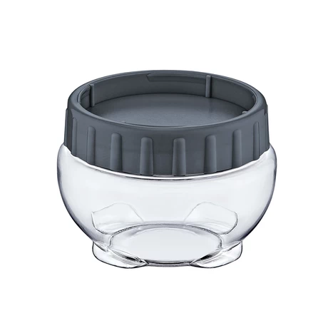 Frasco Canister Alimentos 430 Ml Gris