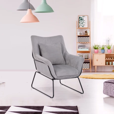 Poltrona Sitial Bermont Gris