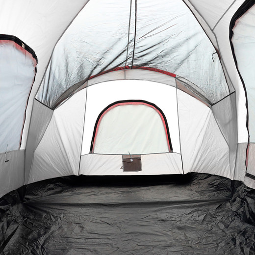 Carpa 8 Personas Camping Outdoor Gris