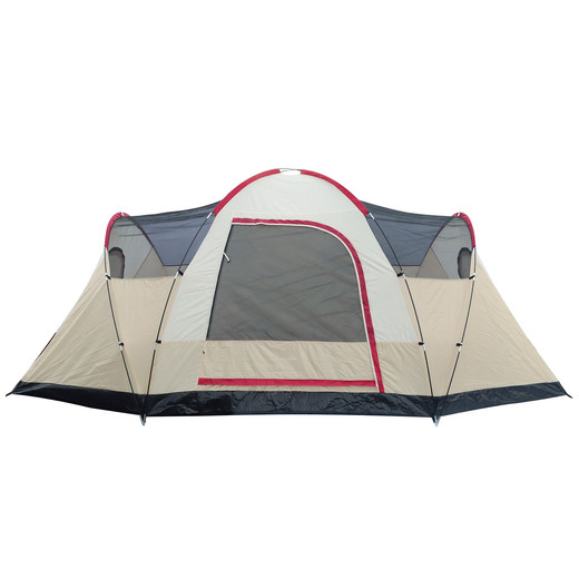 Carpa 6 Personas Camping Outdoor Beige